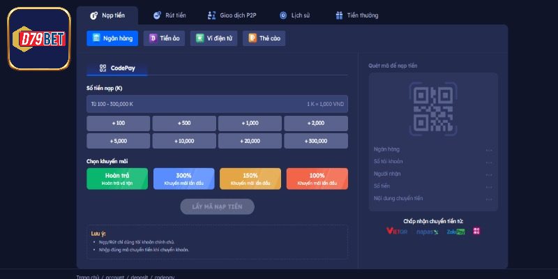 Điều kiện khi thanh toán