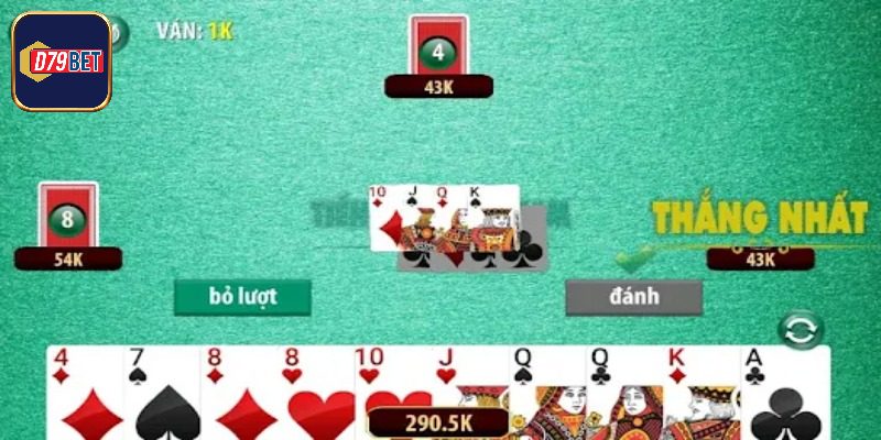 Luật chặt bài trong tiến lên