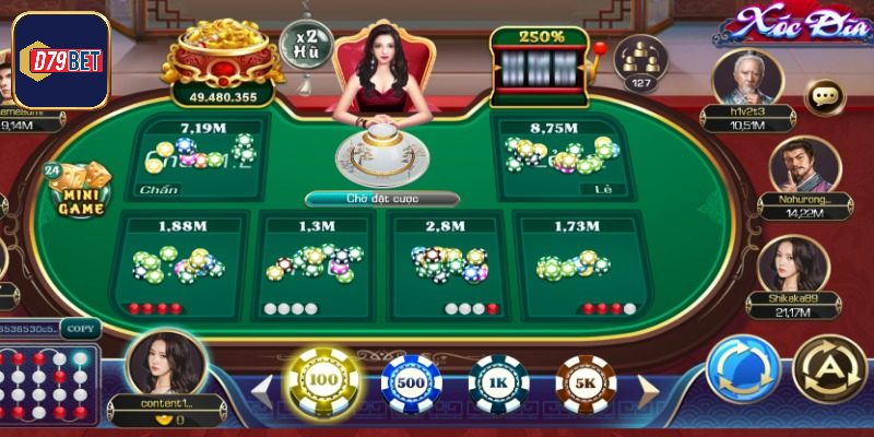 Vài nét cơ bản về xóc đĩa D79bet